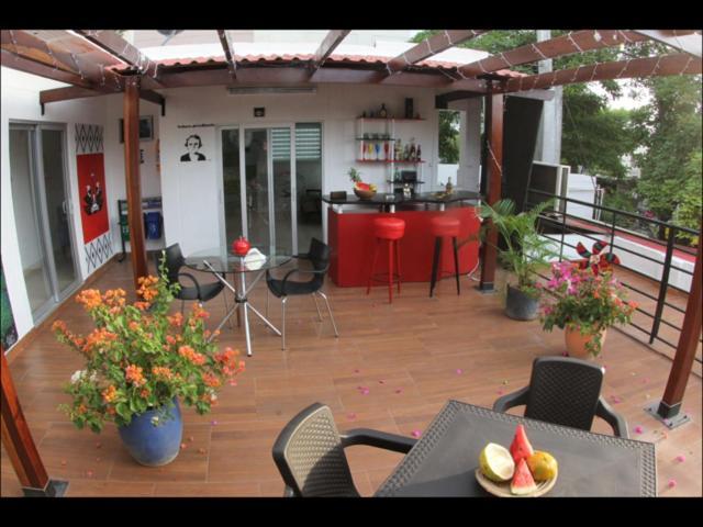 Hotel Agua Dulce 圣玛尔塔 外观 照片