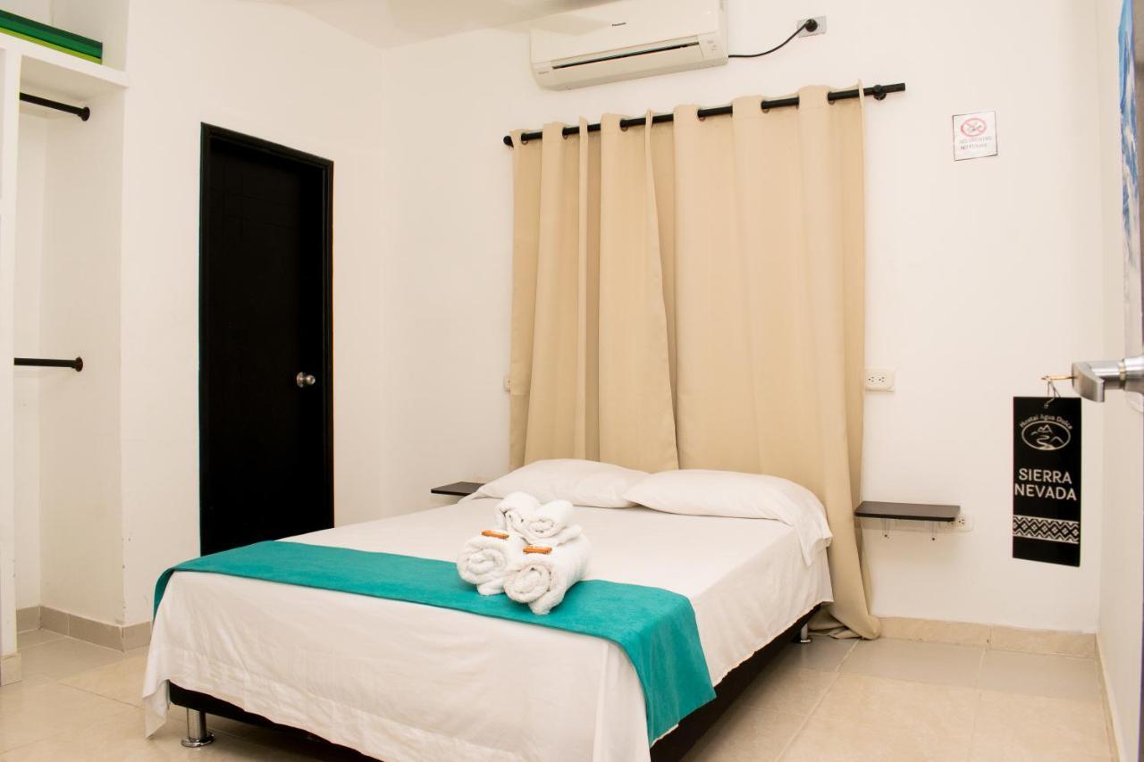 Hotel Agua Dulce 圣玛尔塔 外观 照片